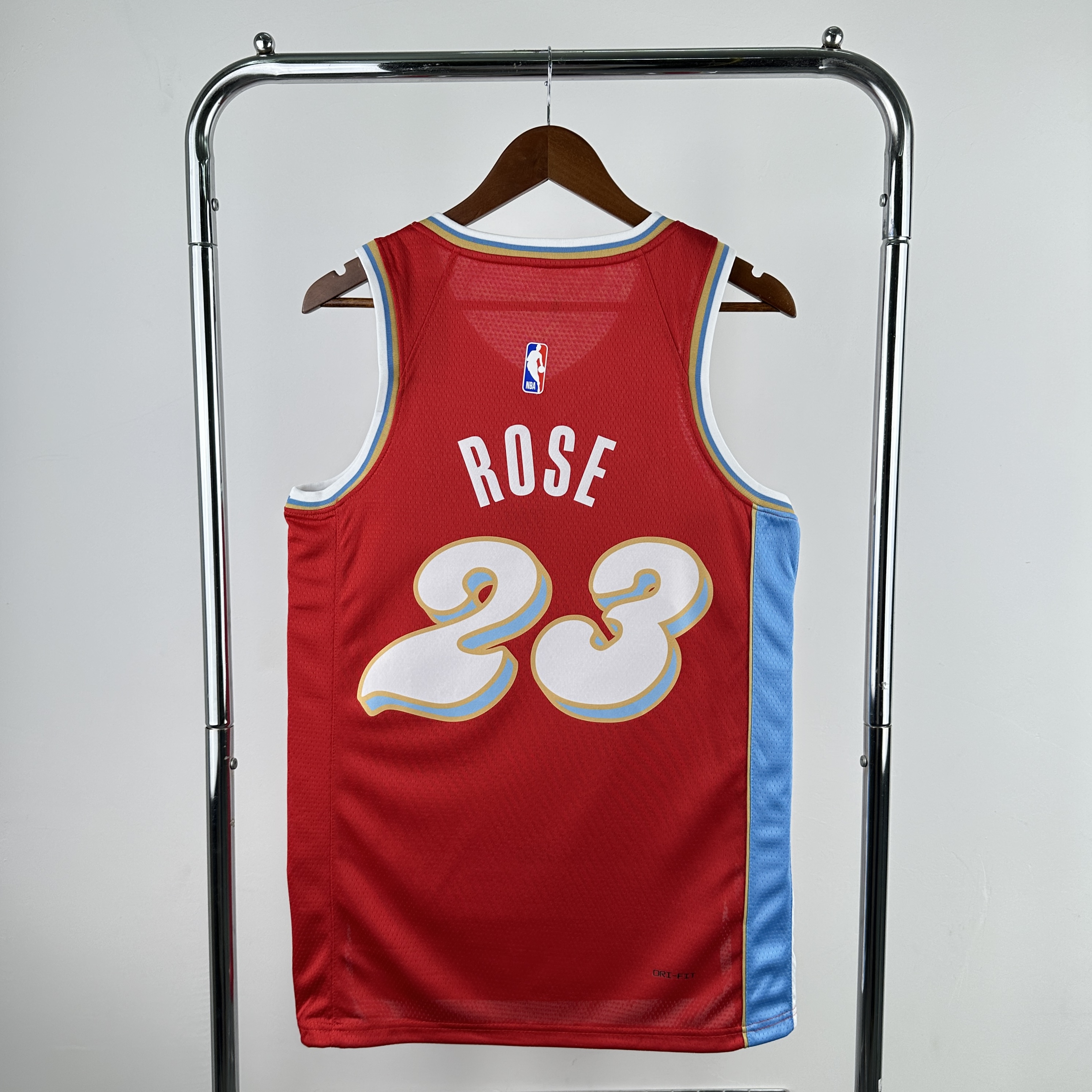 Men Memphis Grizzlies #23 Rose Red City Edition Season Nike 2025 NBA Jersey->memphis grizzlies->NBA Jersey